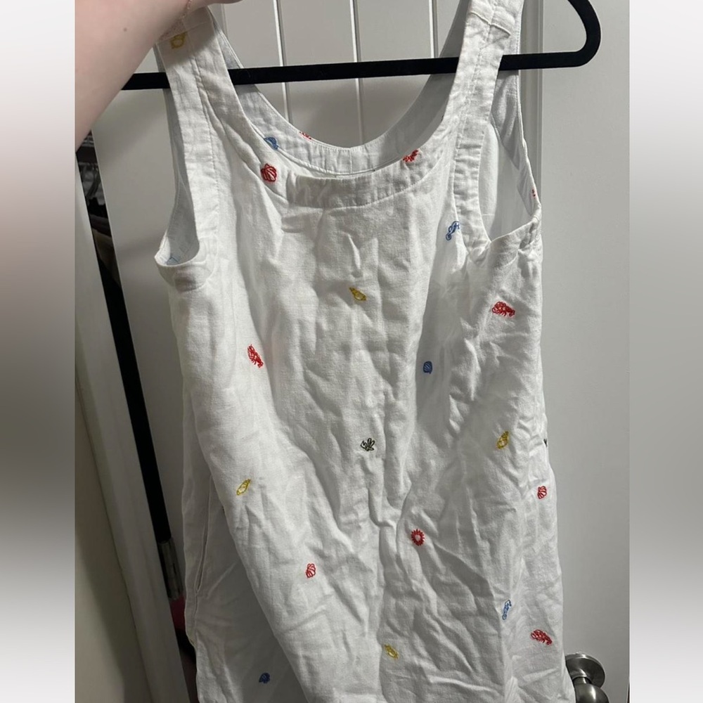 C n C California white Beachy sleeveless dress, size M